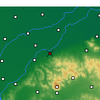 Nearby Forecast Locations - Jinan - Map