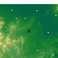 Nearby Forecast Locations - Anqiu - Map