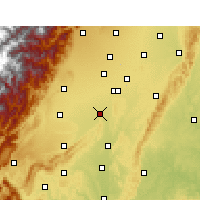 Nearby Forecast Locations - Xinjin - Map