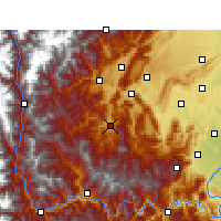 Nearby Forecast Locations - Yingjing - Map