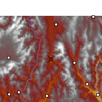 Nearby Forecast Locations - Dechang - Map