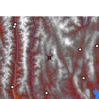 Nearby Forecast Locations - Lanping - Map