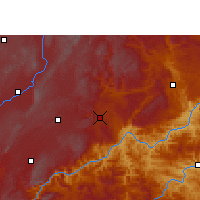 Nearby Forecast Locations - Luoping - Map