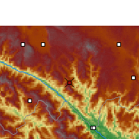 Nearby Forecast Locations - Pingbian - Map