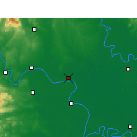 Nearby Forecast Locations - Jingzhou - Map