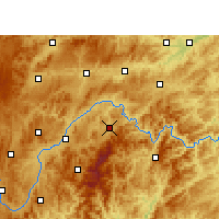 Nearby Forecast Locations - Taijiang - Map