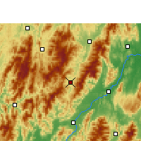 Nearby Forecast Locations - Ziyuan - Map