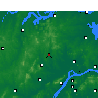 Nearby Forecast Locations - Lai'an - Map