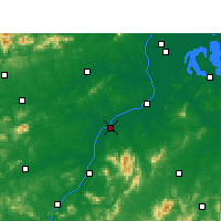 Nearby Forecast Locations - Zhangshu - Map