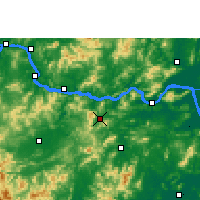 Nearby Forecast Locations - Yunfu - Map