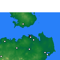 Nearby Forecast Locations - Haikou - Map