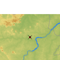 Nearby Forecast Locations - Siguiri - Map