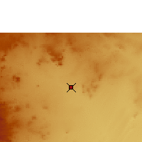 Nearby Forecast Locations - Al-Fashir - Map