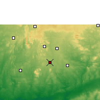 Nearby Forecast Locations - Akure - Map