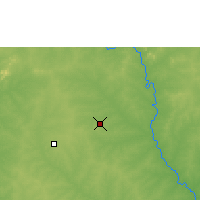 Nearby Forecast Locations - Ouagadougou - Map