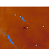 Nearby Forecast Locations - Fauresmith - Map