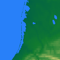 Nearby Forecast Locations - Point Lay - Map