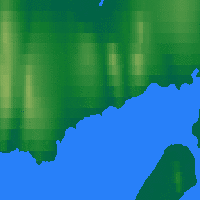 Nearby Forecast Locations - Isachsen - Map