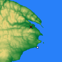 Nearby Forecast Locations - Gaspé - Map