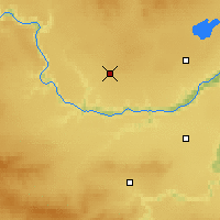 Nearby Forecast Locations - Fairview - Map