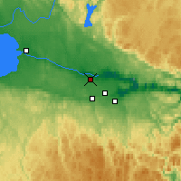 Nearby Forecast Locations - Jonquière - Map