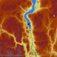 Nearby Forecast Locations - Summerland - Map