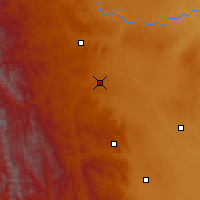 Nearby Forecast Locations - Azure - Map