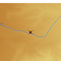 Nearby Forecast Locations - Dodge City - Map