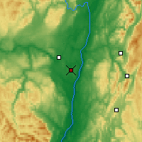 Nearby Forecast Locations - Albany - Map