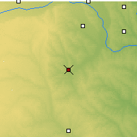 Nearby Forecast Locations - Lincoln - Map