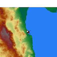 Nearby Forecast Locations - San Felipe - Map