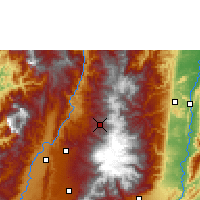 Nearby Forecast Locations - Manizales - Map