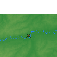 Nearby Forecast Locations - Eirunepé - Map