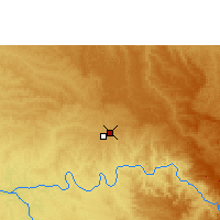 Nearby Forecast Locations - Uberaba - Map