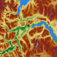 Nearby Forecast Locations - Cochrane - Map