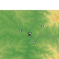 Nearby Forecast Locations - Ciudad del Este - Map