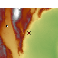 Nearby Forecast Locations - La Rioja - Map