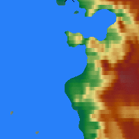 Nearby Forecast Locations - San Martin - Map