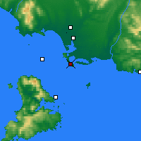 Nearby Forecast Locations - Bluff - Map