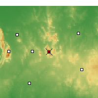 Nearby Forecast Locations - Lookout Hill - Map