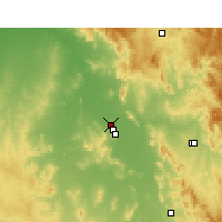 Nearby Forecast Locations - Gunnedah - Map