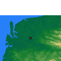 Nearby Forecast Locations - Sibu - Map