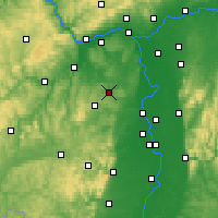 Nearby Forecast Locations - Alzey - Map