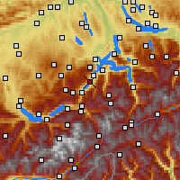 Nearby Forecast Locations - Sarnen - Map