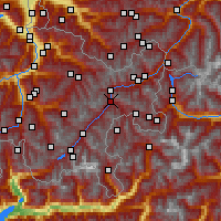 Nearby Forecast Locations - Zernez - Map