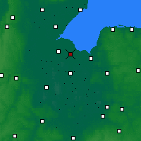 Nearby Forecast Locations - Spalding - Map