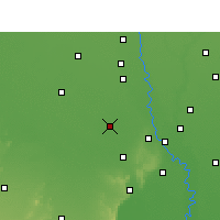 Nearby Forecast Locations - Bahadurgarh - Map