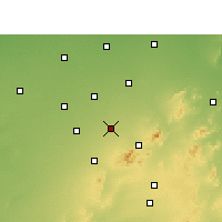 Nearby Forecast Locations - Nawalgarh - Map