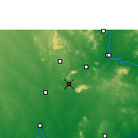 Nearby Forecast Locations - Palwancha - Map