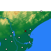 Nearby Forecast Locations - Peddapuram - Map